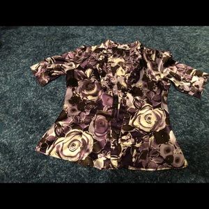 Apt 9 size medium button up blouse